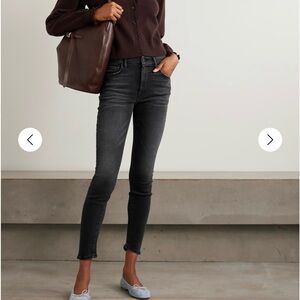 Mother The Looker Classic Black Women's Jeans